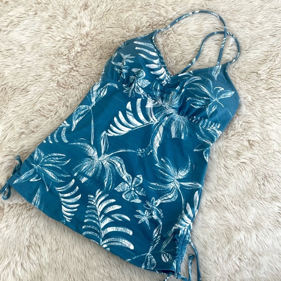 Quint Soul floral tropical Tankini top - XS - Picture 2 of 12